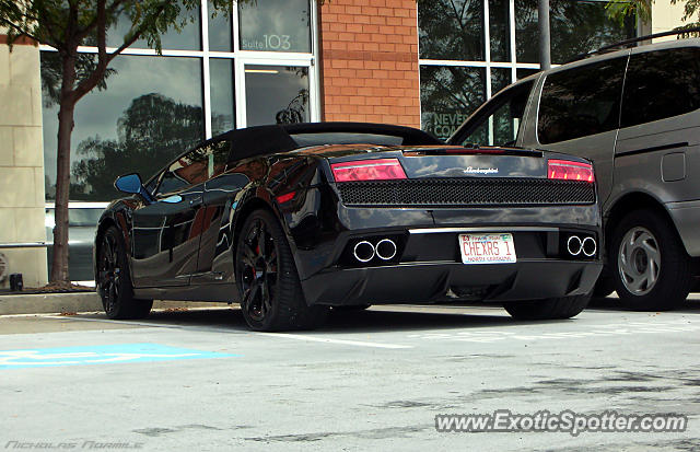 Lamborghini Gallardo spotted in Charlotte, North Carolina