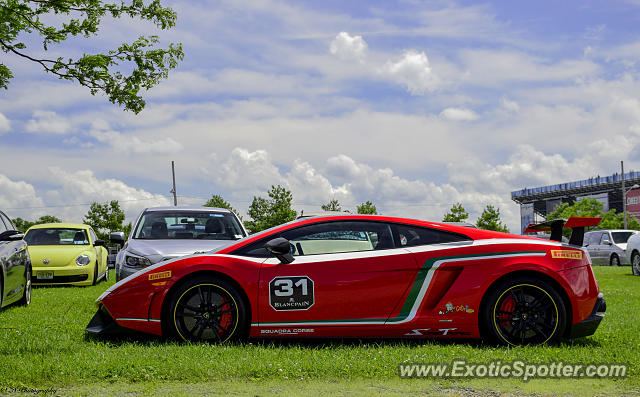 Lamborghini Gallardo spotted in Watkins Glen, New York