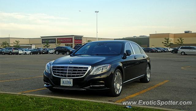 Mercedes Maybach spotted in Vaughan, Canada