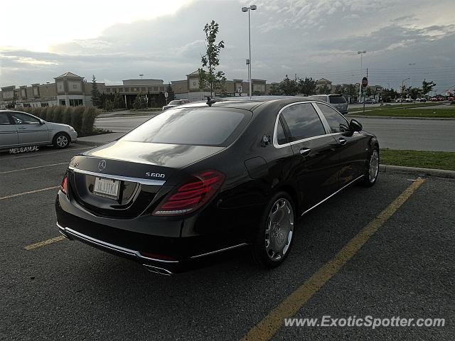 Mercedes Maybach spotted in Vaughan, Canada