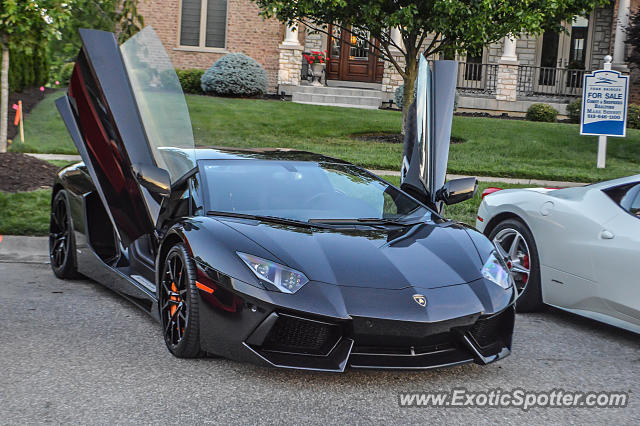 Lamborghini Aventador spotted in Cincinnati, Ohio