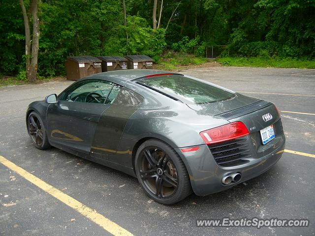 Audi R8 spotted in East Lansing, Michigan