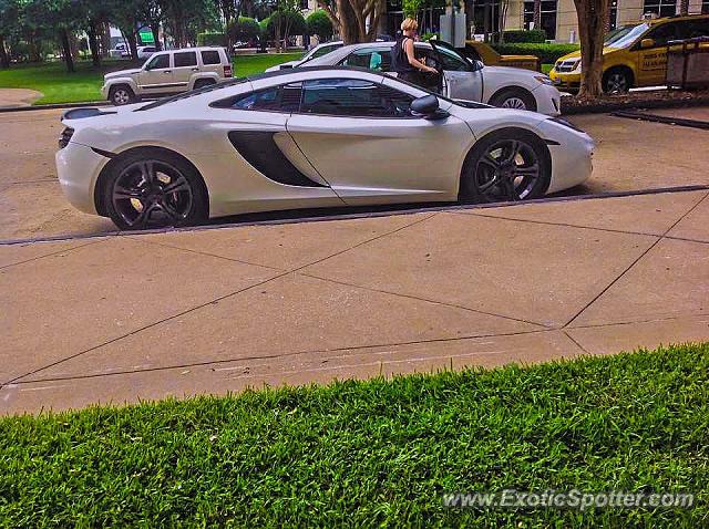 Mclaren MP4-12C spotted in Houston, Texas