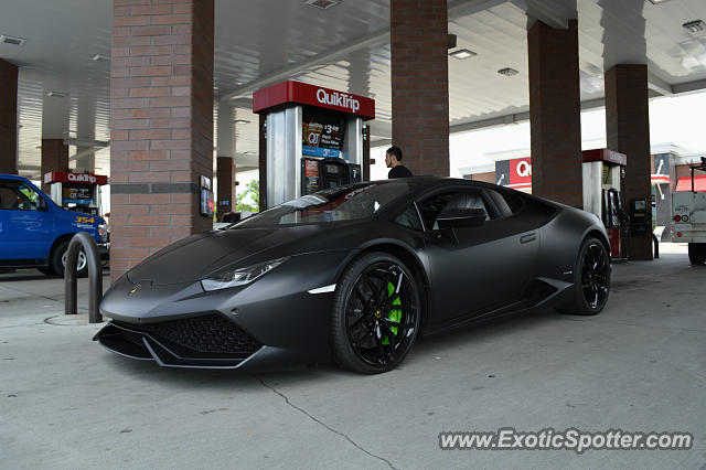 Lamborghini Huracan spotted in Dallas, Texas