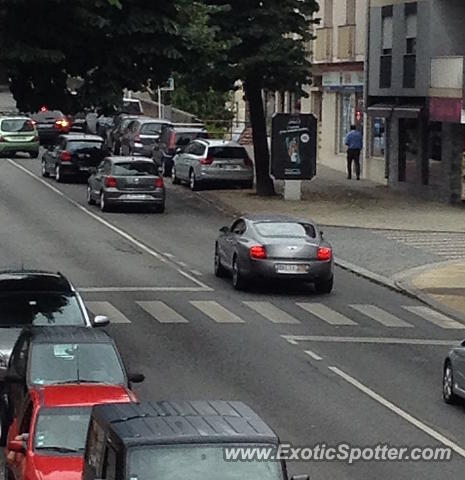 Bentley Continental spotted in Guimarães, Portugal