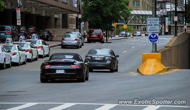 Porsche 911 Turbo spotted in Boston, Massachusetts
