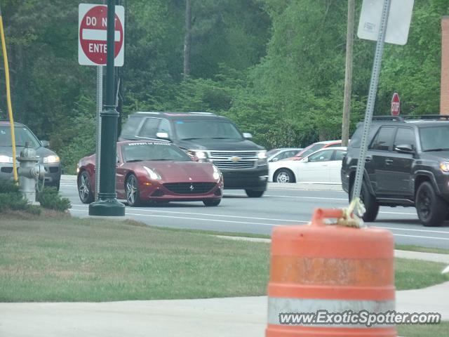 Ferrari California spotted in Atlanta, Georgia