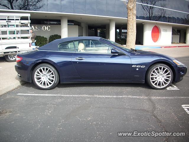 Maserati GranCabrio spotted in Albuquerque, New Mexico