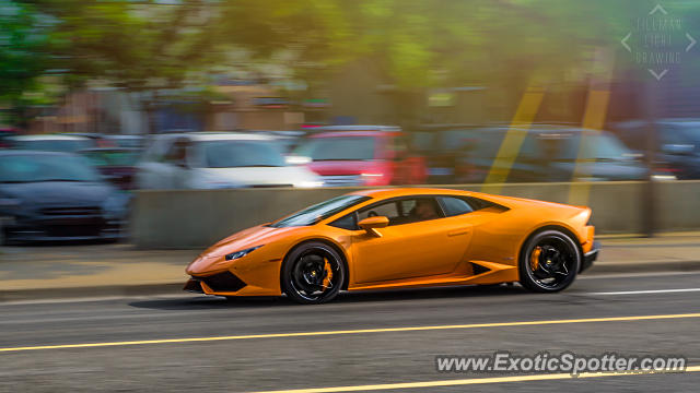 Lamborghini Huracan spotted in Royal Oak, Michigan