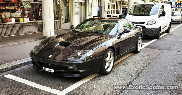 Ferrari 550 spotted in Zurich, Switzerland