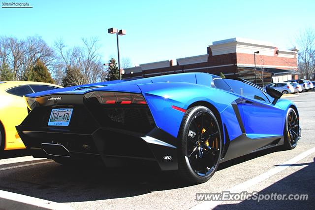 Lamborghini Aventador spotted in Franklin, Tennessee