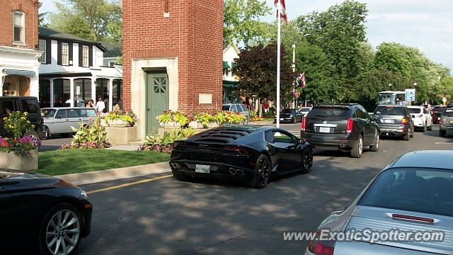 Lamborghini Huracan spotted in NOTL, Canada