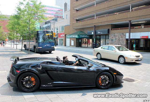 Lamborghini Gallardo spotted in Toronto, Canada