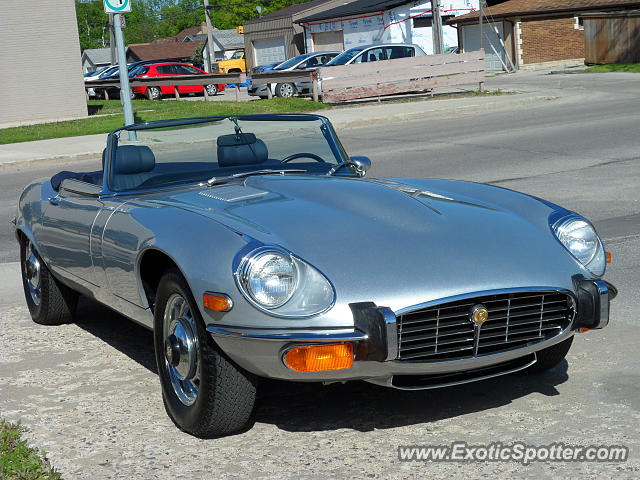 Jaguar E-Type spotted in Winnipeg, Canada