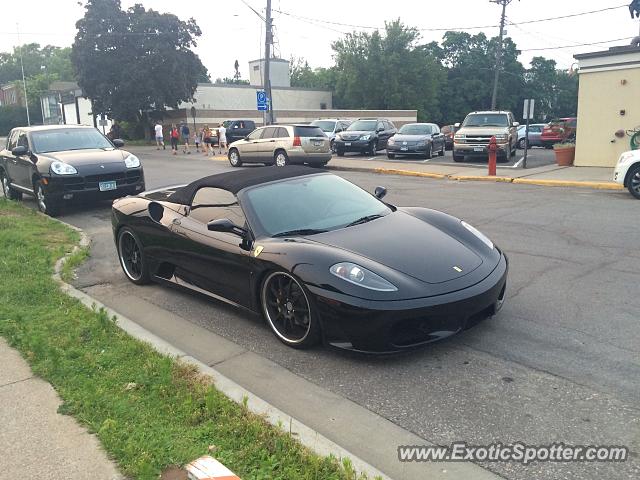 Ferrari F430 spotted in Excelsior, Minnesota