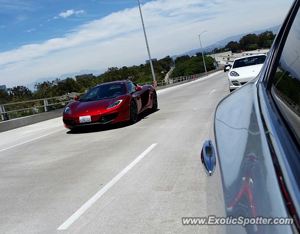 Mclaren MP4-12C spotted in Long Beach, California