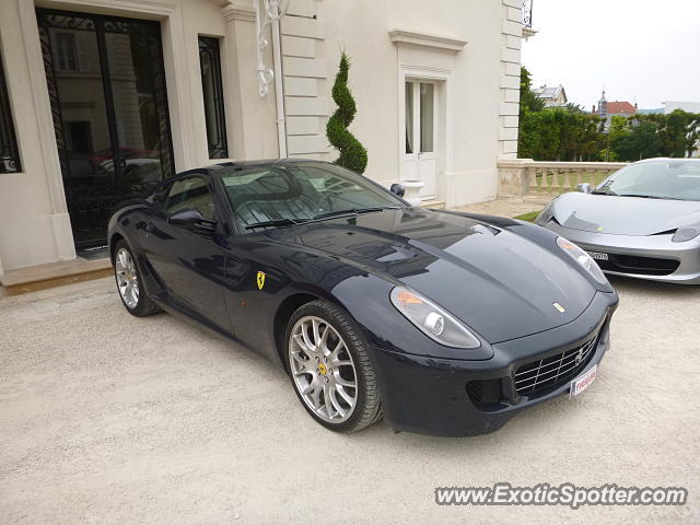 Ferrari 599GTB spotted in Epernay, France