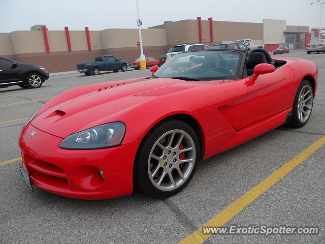 Dodge Viper spotted in Winnipeg, Canada