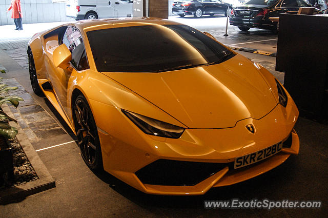 Lamborghini Huracan spotted in Singapore, Singapore