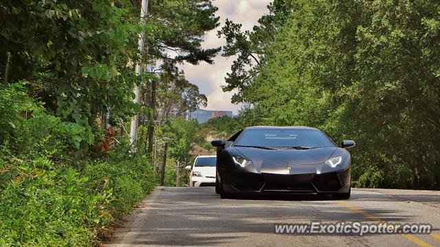 Lamborghini Aventador spotted in Atlanta, Georgia