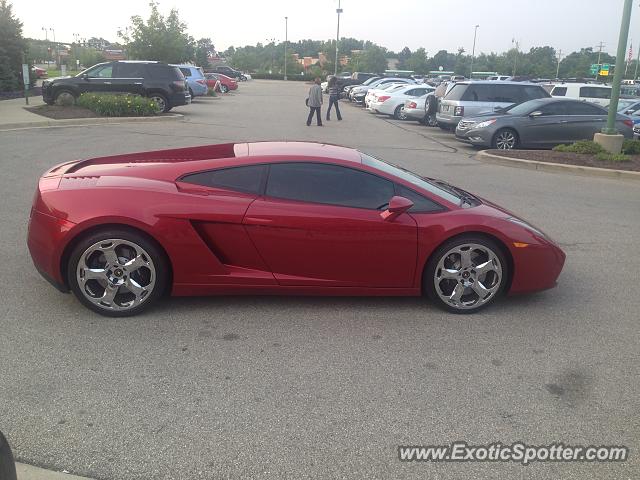 Lamborghini Gallardo spotted in Cincinnati, Ohio