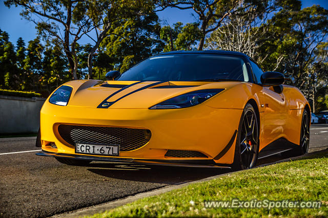 Lotus Evora spotted in Sydney, Australia