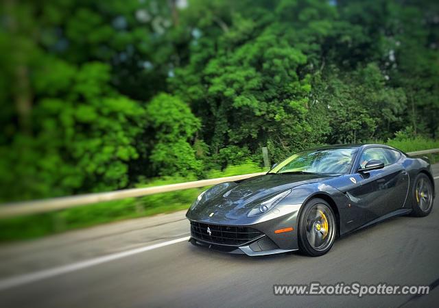 Ferrari F12 spotted in Perinton, New York