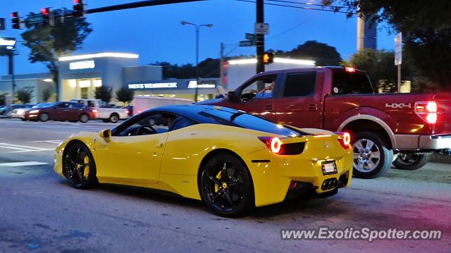 Ferrari 458 Italia spotted in Atlanta, Georgia