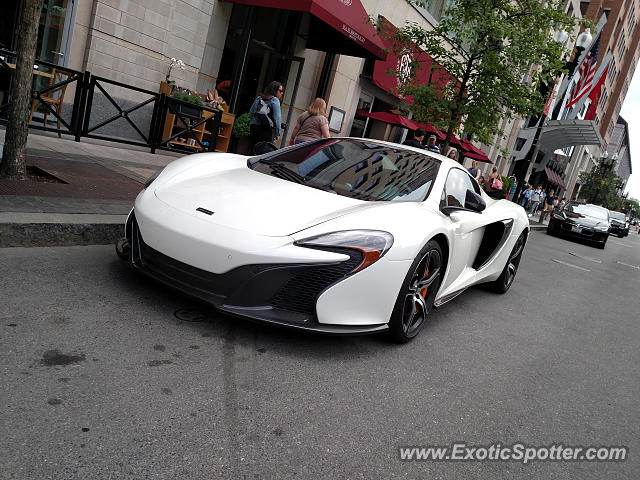 Mclaren 650S spotted in Boston, Massachusetts