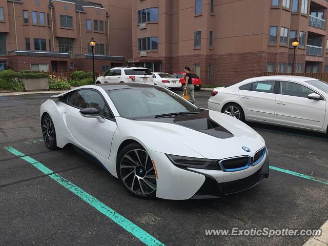 BMW I8 spotted in Edgewater, New Jersey