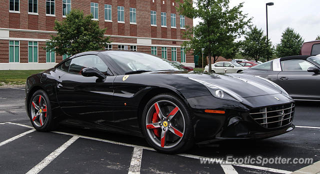 Ferrari California spotted in New Albany, Ohio