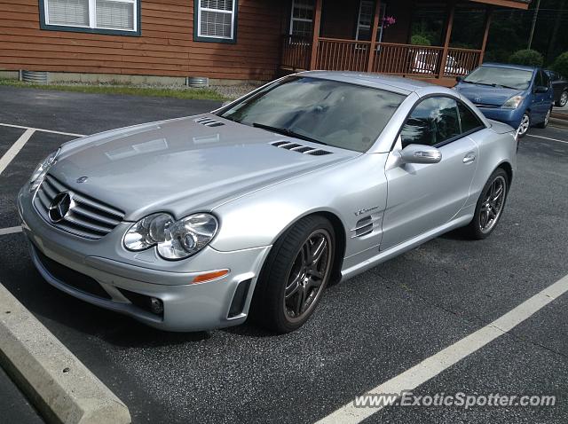 Mercedes SL 65 AMG spotted in Cashiers, North Carolina