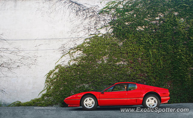 Ferrari 512BB spotted in Woodside, California