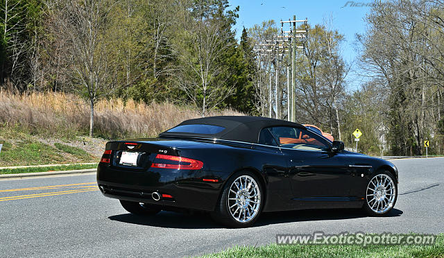 Aston Martin DB9 spotted in Charlotte, North Carolina