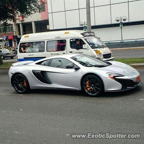 Mclaren 650S spotted in Lima, Peru