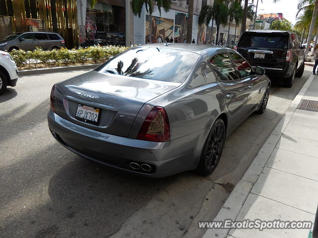 Maserati Quattroporte spotted in Beverly Hills, California