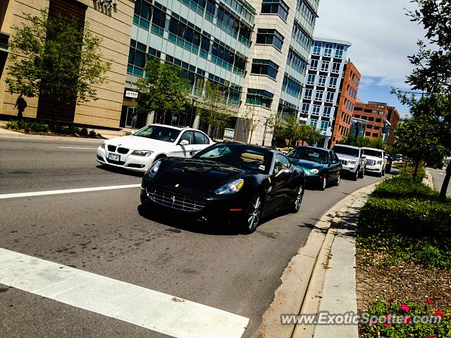 Ferrari California spotted in Cherry Creek, Colorado