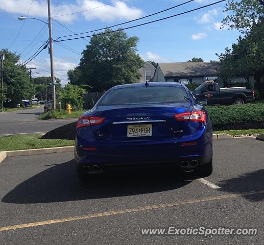 Maserati Ghibli spotted in Brick, New Jersey