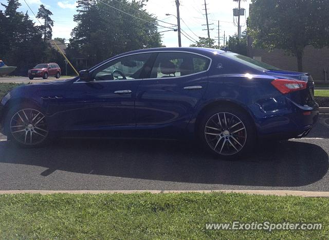 Maserati Ghibli spotted in Brick, New Jersey