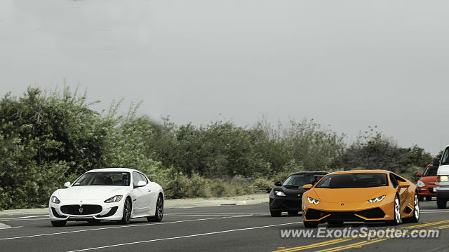 Lamborghini Huracan spotted in Newport Beach, California