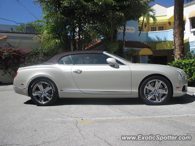 Bentley Continental spotted in West Palm Beach, Florida