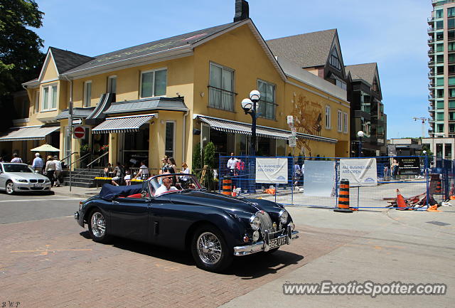 Jaguar E-Type spotted in Toronto, Canada