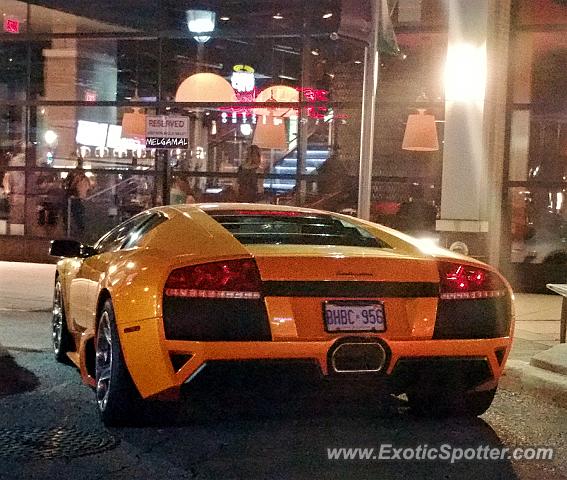 Lamborghini Murcielago spotted in Toronto, Canada