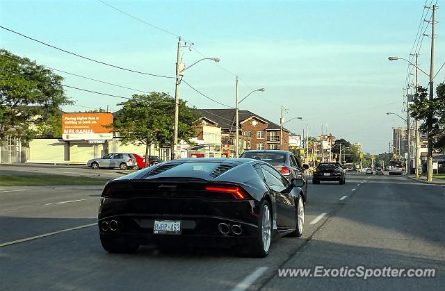 Lamborghini Huracan spotted in Toronto, Canada