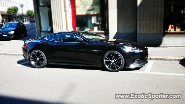 Aston Martin Vanquish spotted in Zurich, Switzerland