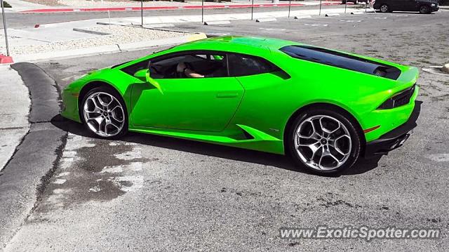 Lamborghini Huracan spotted in El Paso, Texas