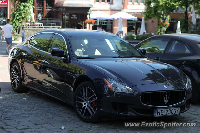 Maserati Quattroporte spotted in Sopot, Poland