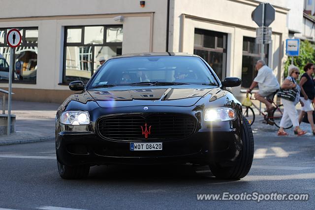 Maserati Quattroporte spotted in Sopot, Poland