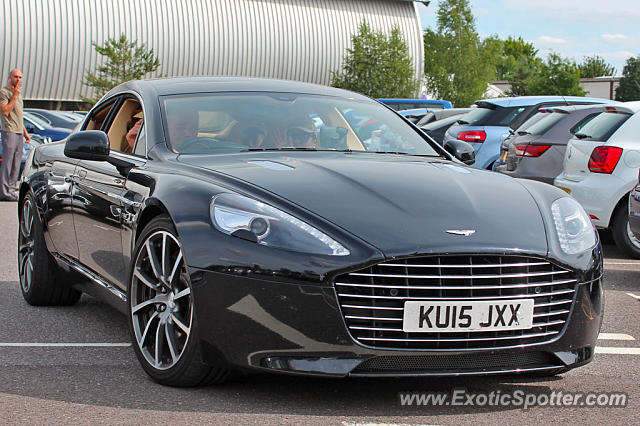 Aston Martin Rapide spotted in Duxford, United Kingdom