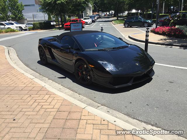 Lamborghini Gallardo spotted in Charlotte, North Carolina